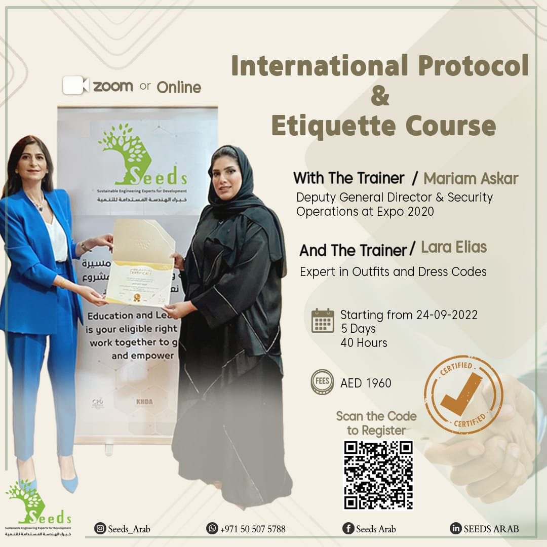 International Protocol and Etiquette Bootcamp